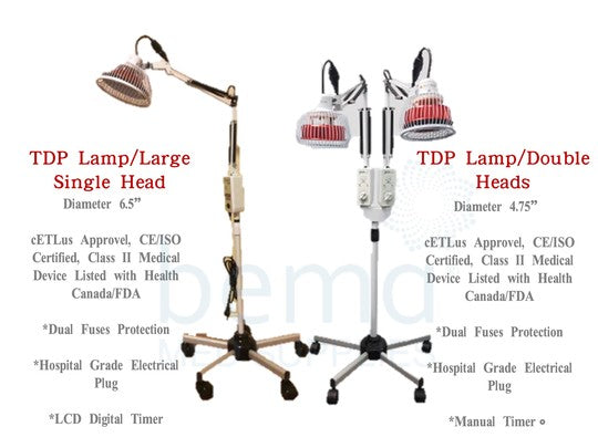 TDP Far Infrared Therapy Lamp TDP神燈治療儀 單頭雙頭